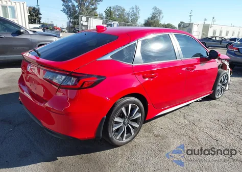 2023 Honda Civic Ex-L /Ex-L W/O Bsi из США, поврежденный, VIN 19XFL1H71PE010823